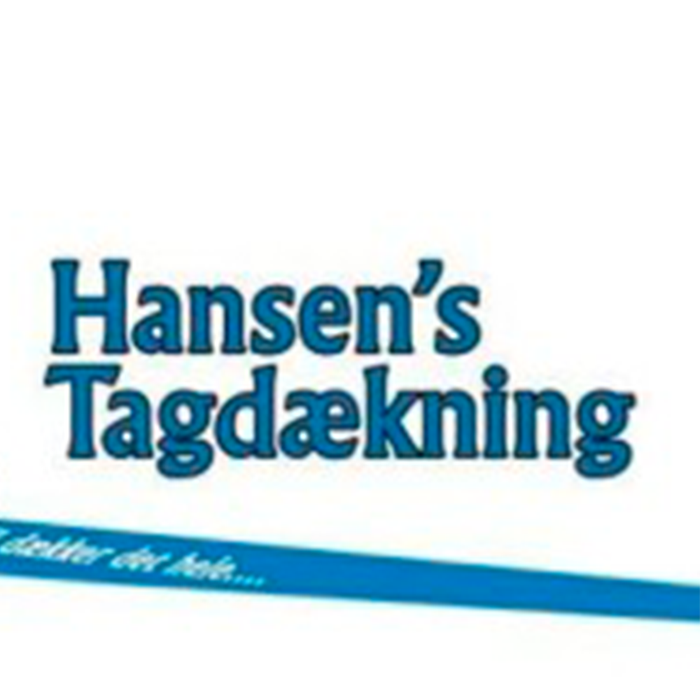 Hansens tagdækning logo